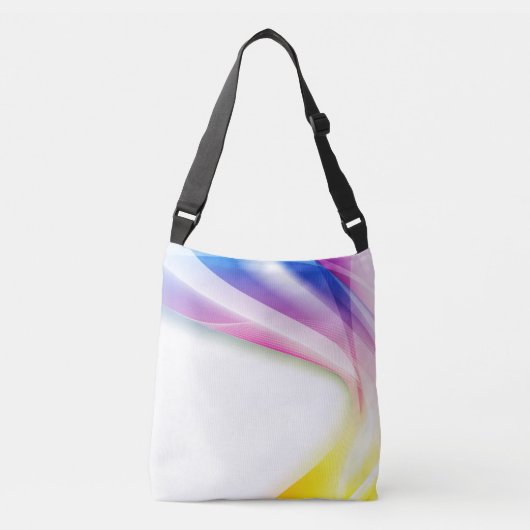 Abstracte wervelkolom 1 crossbody tas (Voorkant)