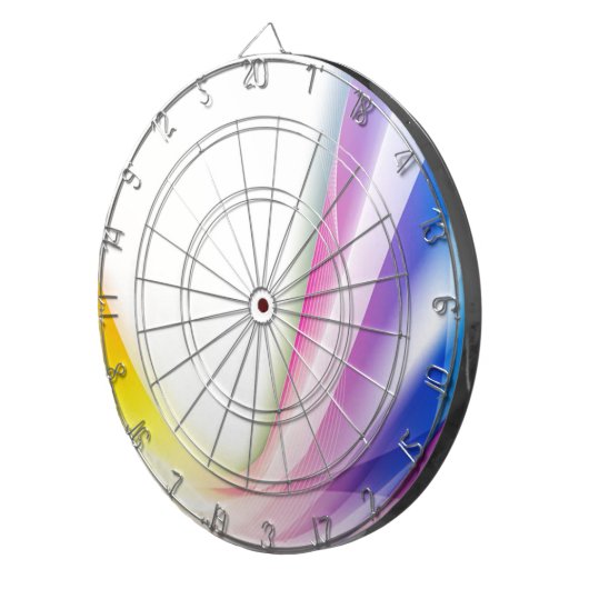Abstracte wervelkolom 1 dartbord (Voorkant Rechts)