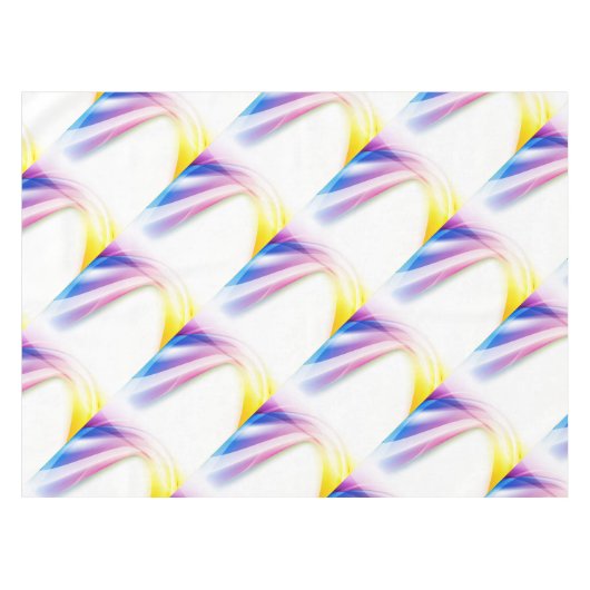 Abstracte wervelkolom 1 tafelkleed (Voorkant (Horizontaal))