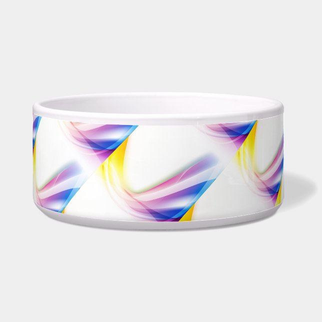 Abstracte wervelkolom 1 voerbakje (Voorkant)