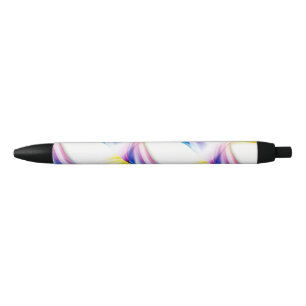 Abstracte wervelkolom 1 zwarte inkt pen