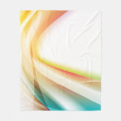 Abstracte wervelkolom 2 fleece deken (Voorkant)
