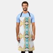 Abstracte wervelkolom 2 schort (Gedragen)