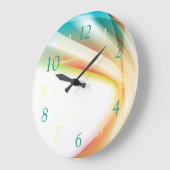 Abstracte wervelkolom 2 vierkante klok (Hoek)