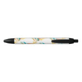 Abstracte wervelkolom 2 zwarte inkt pen (Achterkant)