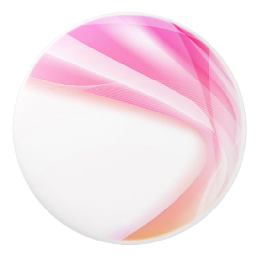 Abstracte wervelkolom 3 keramische knop (Voorkant)