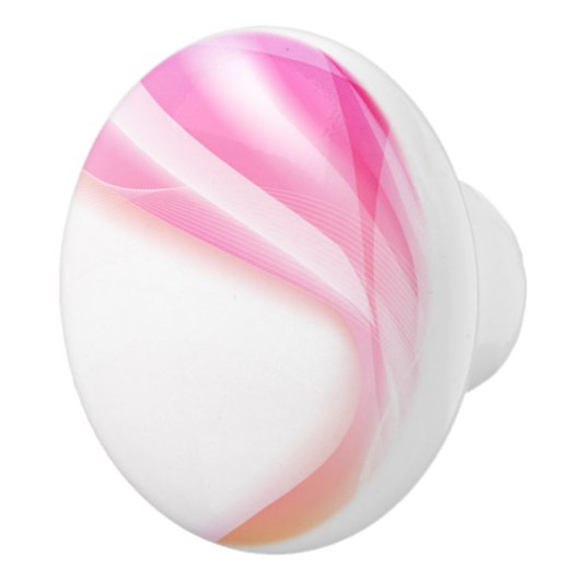 Abstracte wervelkolom 3 keramische knop (Rechts)