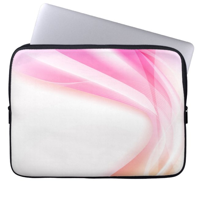 Abstracte wervelkolom 3 laptop sleeve (Voorkant)