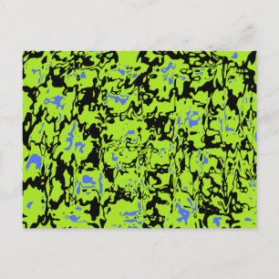 Abstracte wervelkolom briefkaart