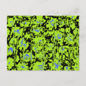 Abstracte wervelkolom briefkaart (Voorkant)