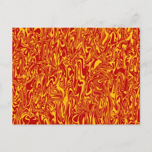 Abstracte wervelkolom briefkaart (Voorkant)