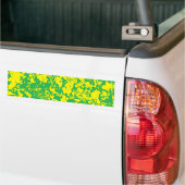 Abstracte wervelkolom bumpersticker (Op Truck)
