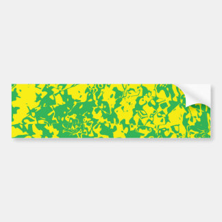 Abstracte wervelkolom bumpersticker