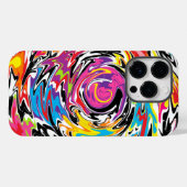 Abstracte wervelkolom Case-Mate iPhone case (Achterkant (horizontaal))