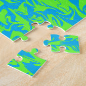 Abstracte wervelkolom legpuzzel (Zijkant)