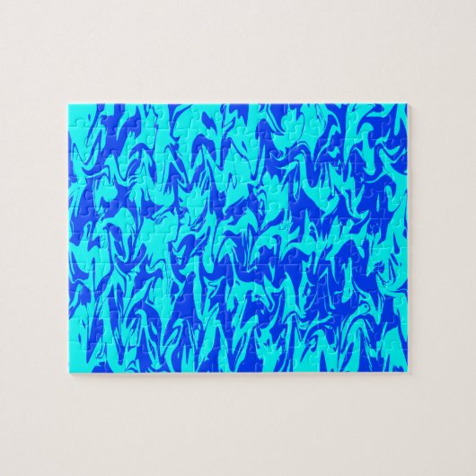 Abstracte wervelkolom legpuzzel (Horizontaal)