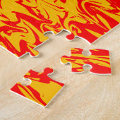 Abstracte wervelkolom legpuzzel (Zijkant)