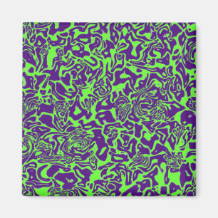 Abstracte wervelkolom magneet