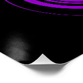 Abstracte wervelkolom perfect poster (Hoek)