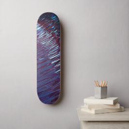Abstracte wervelkolom persoonlijk skateboard