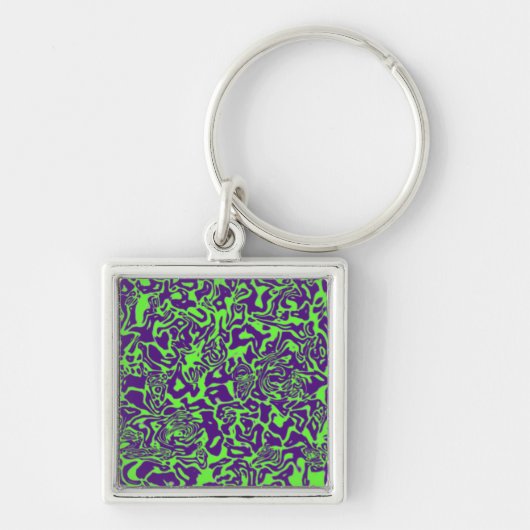 Abstracte wervelkolom sleutelhanger (Voorkant)