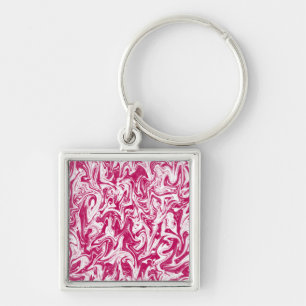 Abstracte wervelkolom sleutelhanger