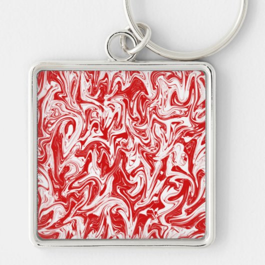 Abstracte wervelkolom sleutelhanger (Voorkant)