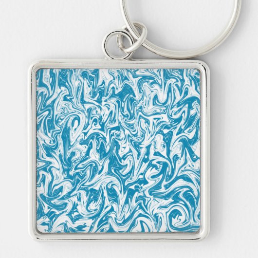 Abstracte wervelkolom sleutelhanger (Voorkant)