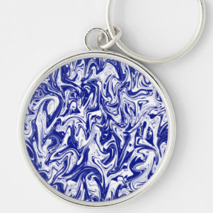 Abstracte wervelkolom sleutelhanger