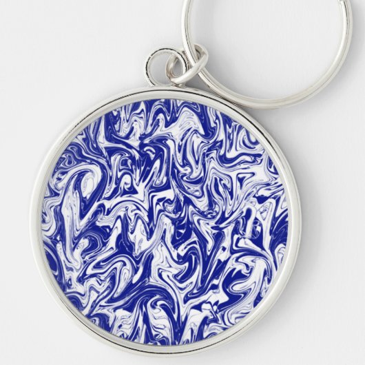 Abstracte wervelkolom sleutelhanger (Voorkant)