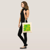 Abstracte wervelkolom tote bag (Voorkant (model))