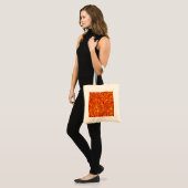 Abstracte wervelkolom tote bag (Voorkant (model))