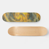 Abstracte Wervelwind Draaiend Persoonlijk Skateboard (Horizontaal)
