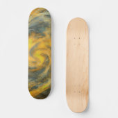 Abstracte Wervelwind Draaiend Persoonlijk Skateboard (Voorkant)