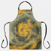 Abstracte Wervelwind Draaiend Schort (Voorkant)