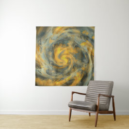 Abstracte Wervelwind Draaiend Wandkleed