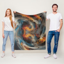 Abstracte Wervelwind Kunstschilderij