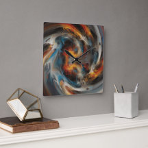 Abstracte Wervelwind Kunstschilderij