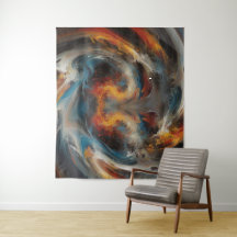 Abstracte Wervelwind Kunstschildering