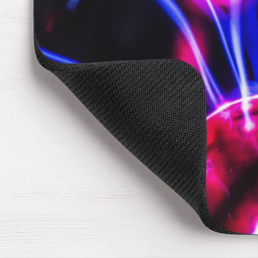 Abstracte wetenschapplasmaballamp muismat (Hoek)