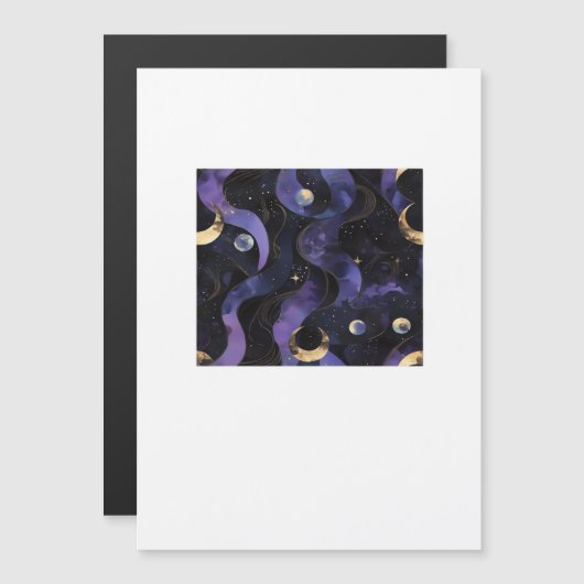 Abstracte Whimsigoth Patroon Klassiek (Voorkant / Achterkant)