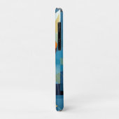Abstracte Whiskers: Oranje kat Case-Mate iPhone Case (Achterkant/links)