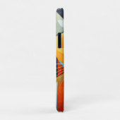 Abstracte Whiskers: Oranje kat Case-Mate iPhone Case (Achterkant/rechts)