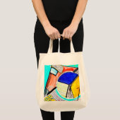 Abstracte wielCanvas tas (Voorkant (product))