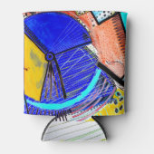 Abstracte wielKoelbox Blikjeskoeler (Voorkant)