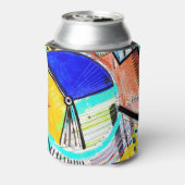 Abstracte wielKoelbox Blikjeskoeler (Blikje Achterkant)