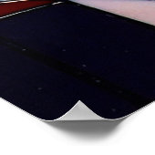 Abstracte wilde bloem poster (Hoek)