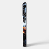 Abstracte Wilde Geest Wolf Case-Mate iPhone Case (Achterkant / Links)