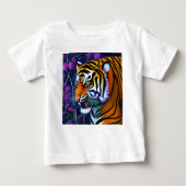 Abstracte Wilde Majestic Predator Tiger (Voorkant)