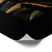 Abstracte Wilderness Little Cabin Poster (Hoek)